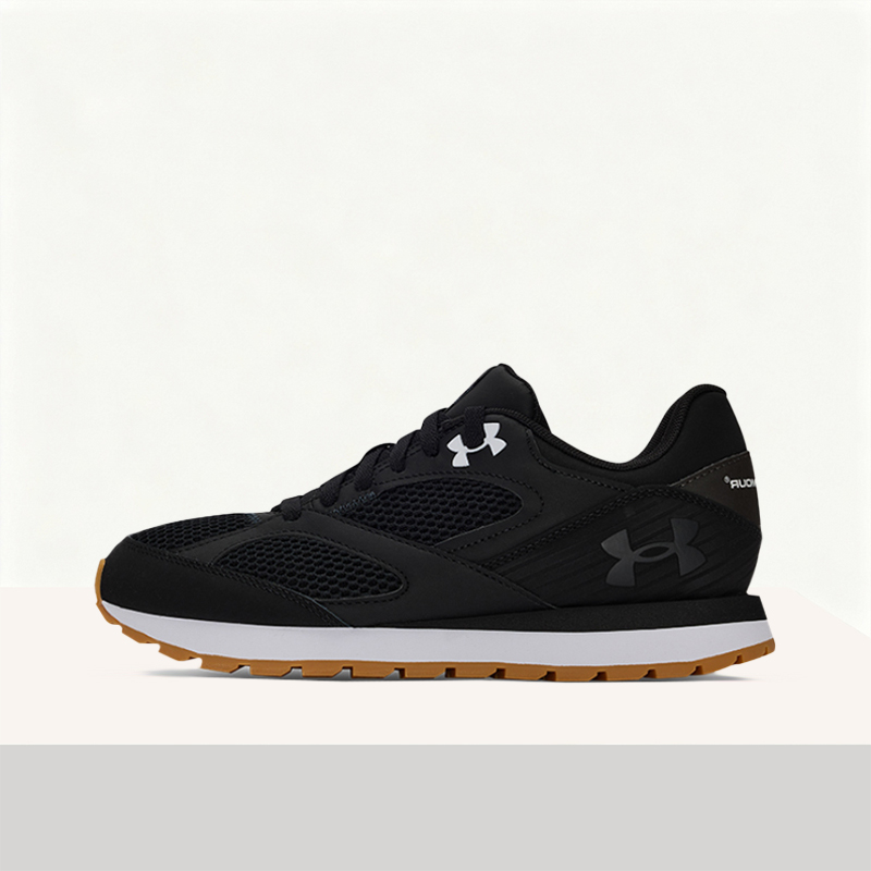 Air Cushion Jogger Shoes Men - حذاء جري من أندر آرمور، أسود،