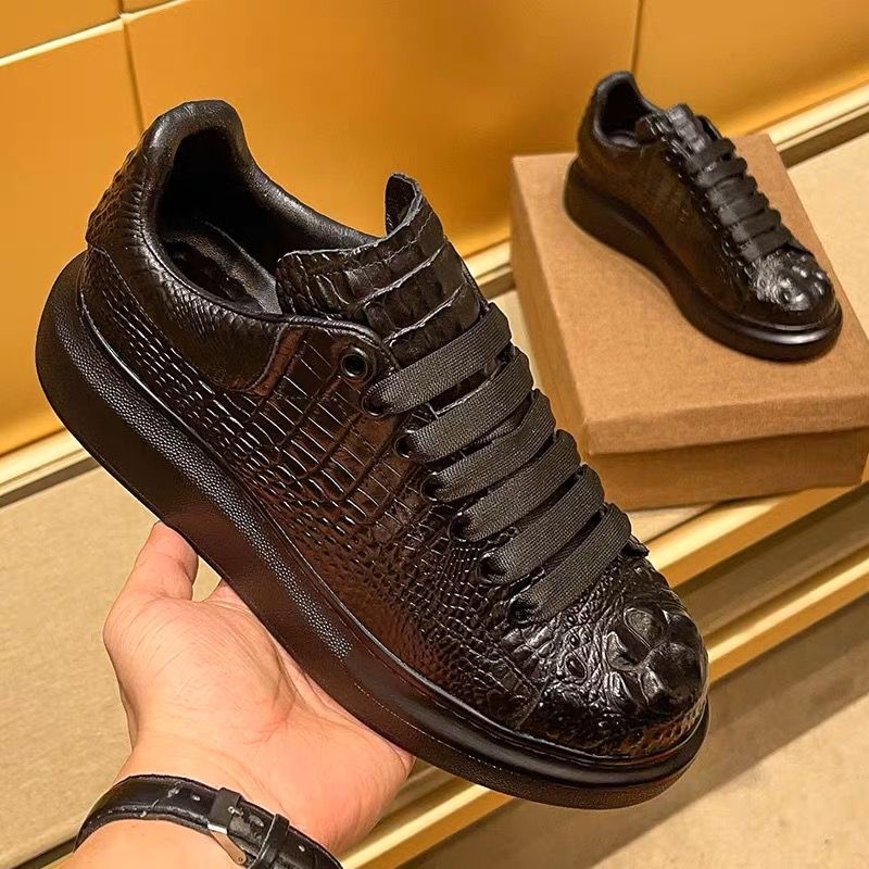 2025 الصيف التمساح طباعة الأسو - مراجعة Breathable Mesh Athletic Shoes وسعره